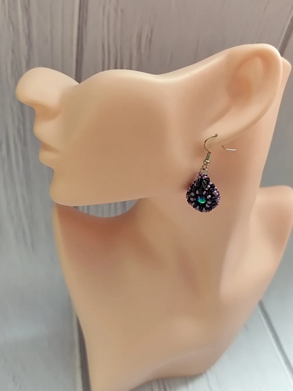 Handmade elegant purple